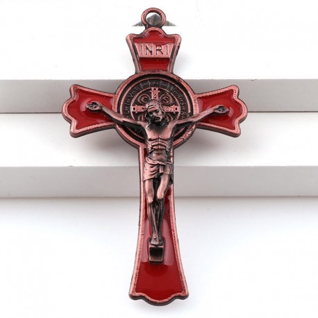 Croix St Benoit - 7,7 cm (5 couleurs)