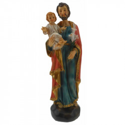 Statue Saint Joseph 13 cm - polyrésine