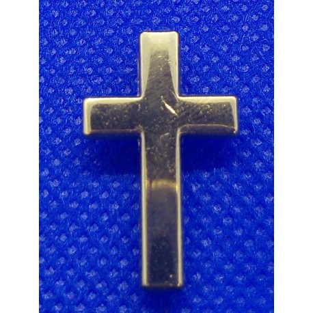 Épinglette Croix - couleur or - 2,4 x 1,4 cm Épinglette Croix - couleur or - 2,4 x 1,4 cm