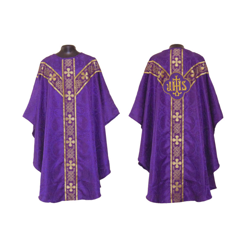 Chasuble avec étole n°9 (options disponibles)