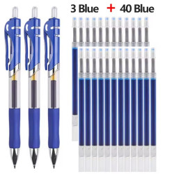 Stylo à bille bleu 0.5mm :...