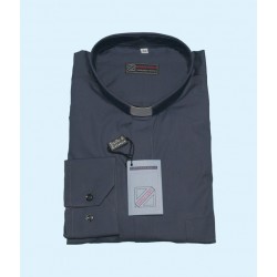 Chemise col clergy (tissus mixte poly/coton)