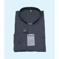 Chemise col clergy (tissus mixte poly/coton)