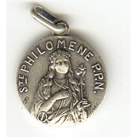 Saint Curé d'Ars / Ste Philomène 1,8 cm