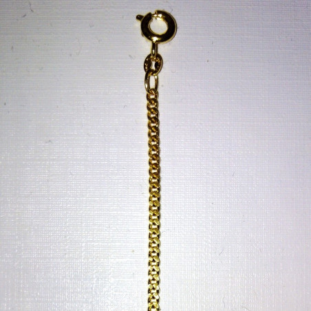 Chaine couleur or 65cm
