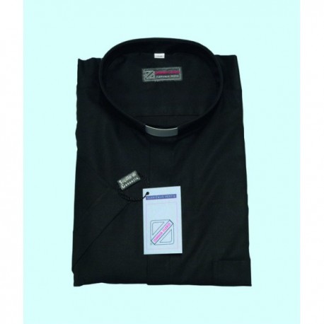 Chemise clergy - manches courtes (100% coton) Chemise clergy - manches courtes (100% coton)