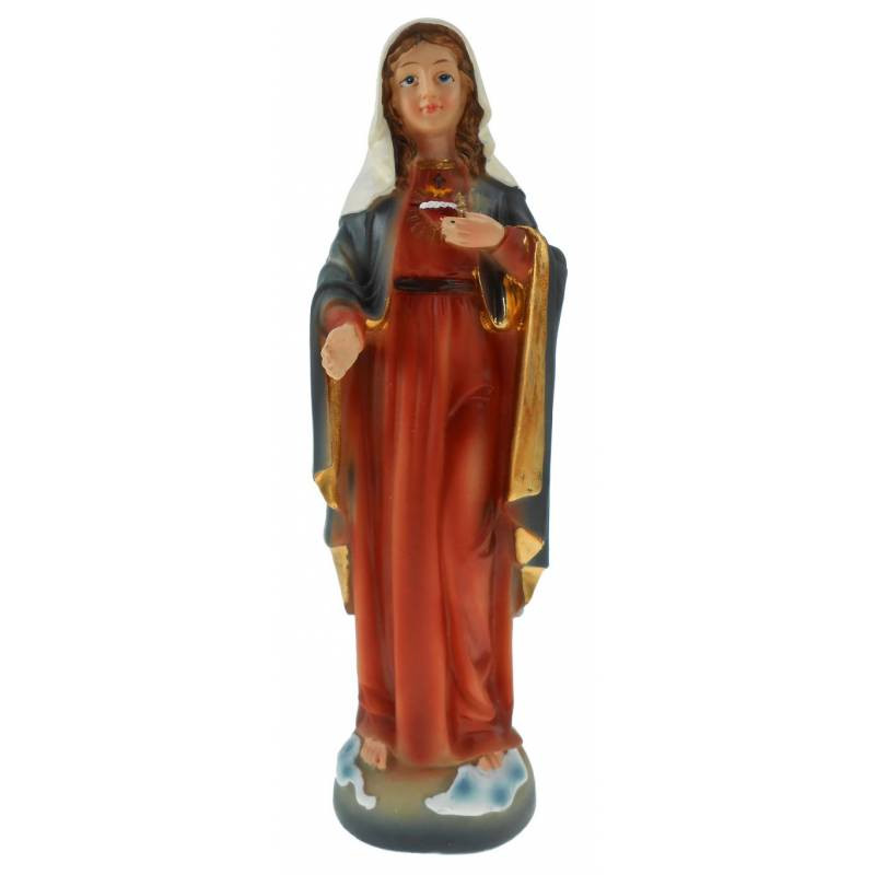 Statue Coeur immaculé de Marie, 15 cm. Statue Coeur immaculé de Marie, 15 cm.
