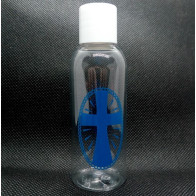 Bouteille plastique "croix"