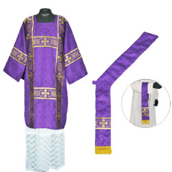 Dalmatique violette - mod.3